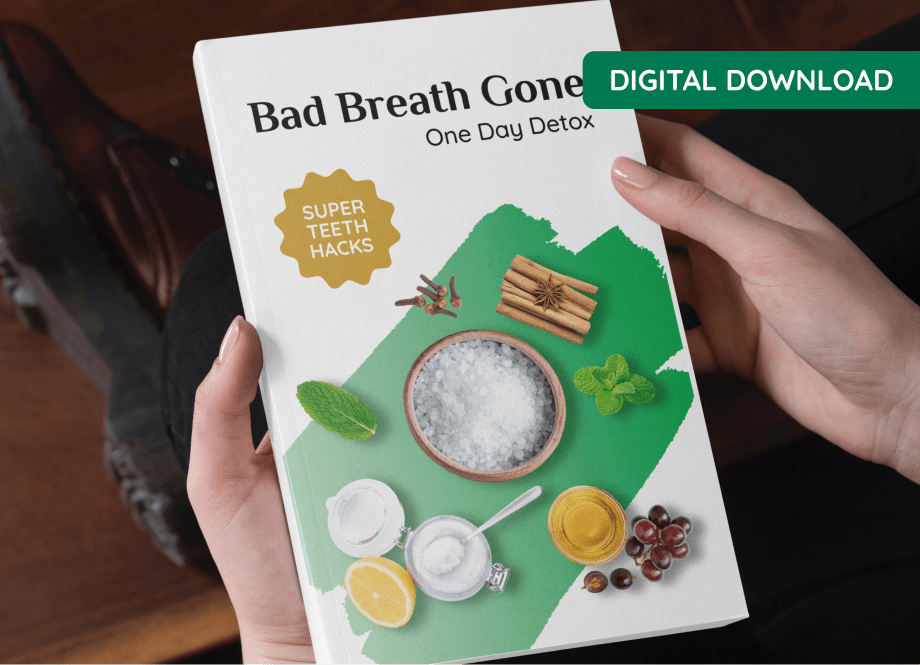 Bad Breath Gone one-day detox guide cover