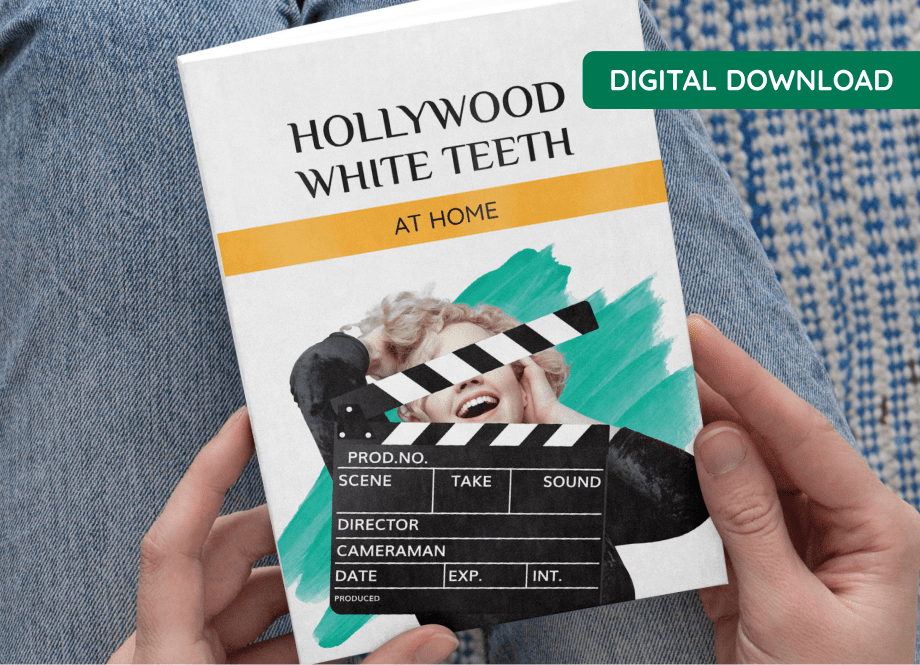 Hollywood White Teeth at Home guide cover
