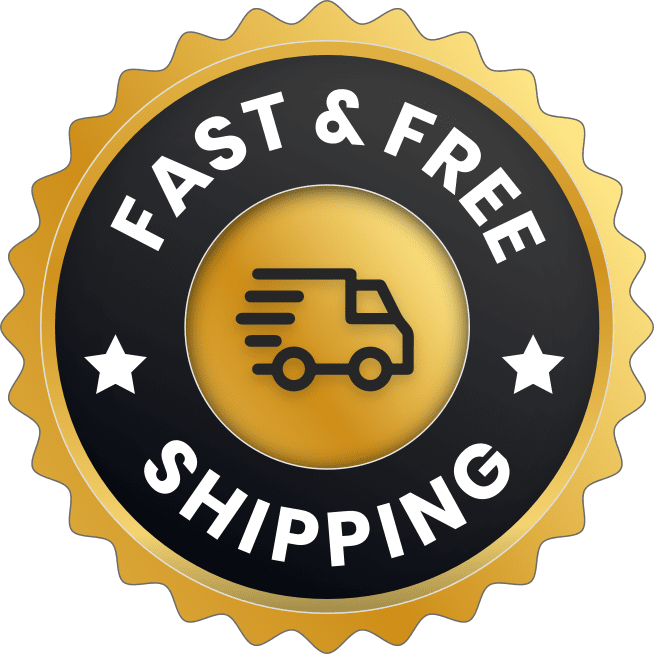 Free shipping badge