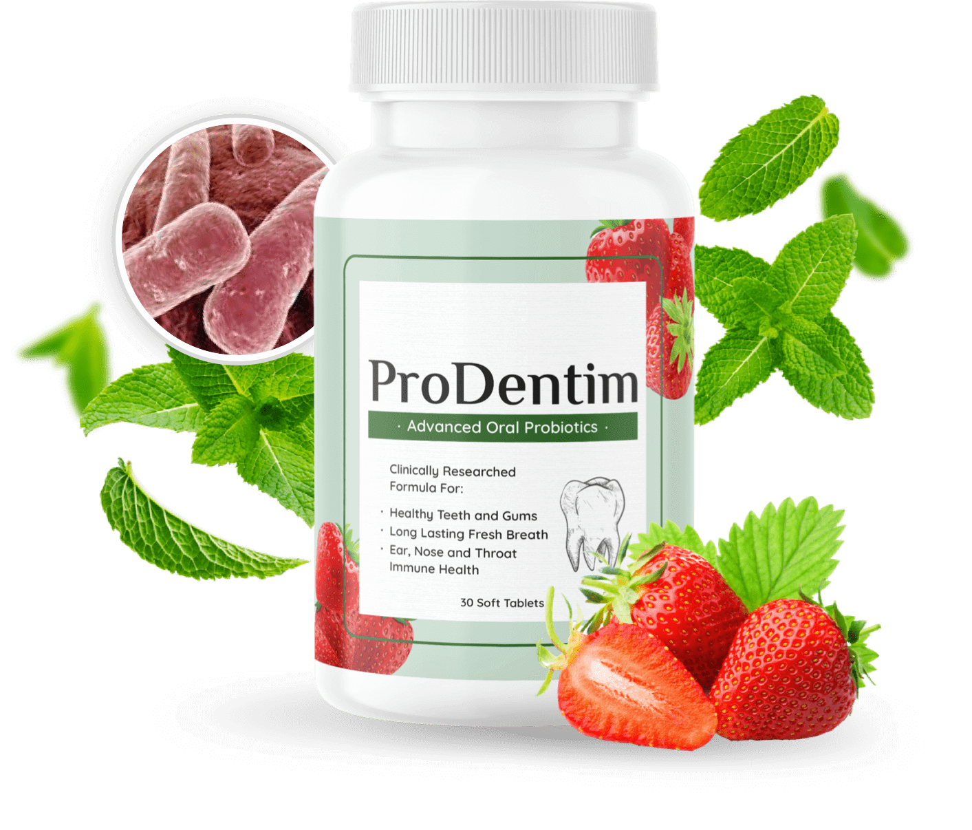 ProDentim oral probiotic bottle